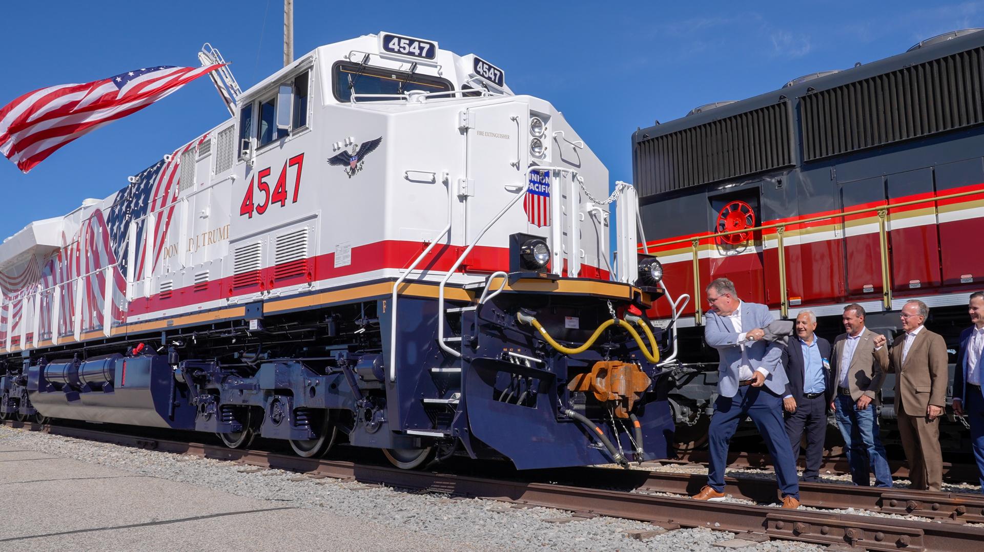 These images capture the final booster motor segments for NASA’s Artemis III mission departing Northrop Grumman’s Railyard Shipping Facility in Corinne, Utah, June 2. The eight segments will form the twin five-segment solid rocket boosters for the agency’s SLS (Space Launch System) rocket, providing more than 75% of the vehicle’s total thrust at liftoff.    Due to their immense size and weight, the booster segments are transported in specialized carriers and are being hauled by Union Pacific Railroad’s newest commemorative locomotive, No. 4547. Marking its inaugural mission, the locomotive will deliver the flight hardware to NASA’s Kennedy Space Center in Florida, where stacking operations for Artemis III are set to begin later this year. 